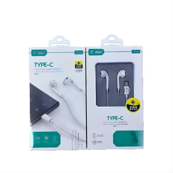 Type-C žične in-ear slušalice s mikrofonem i upravljanjem pozivima, aktivno smanjenje buke, kabel 1,2 m