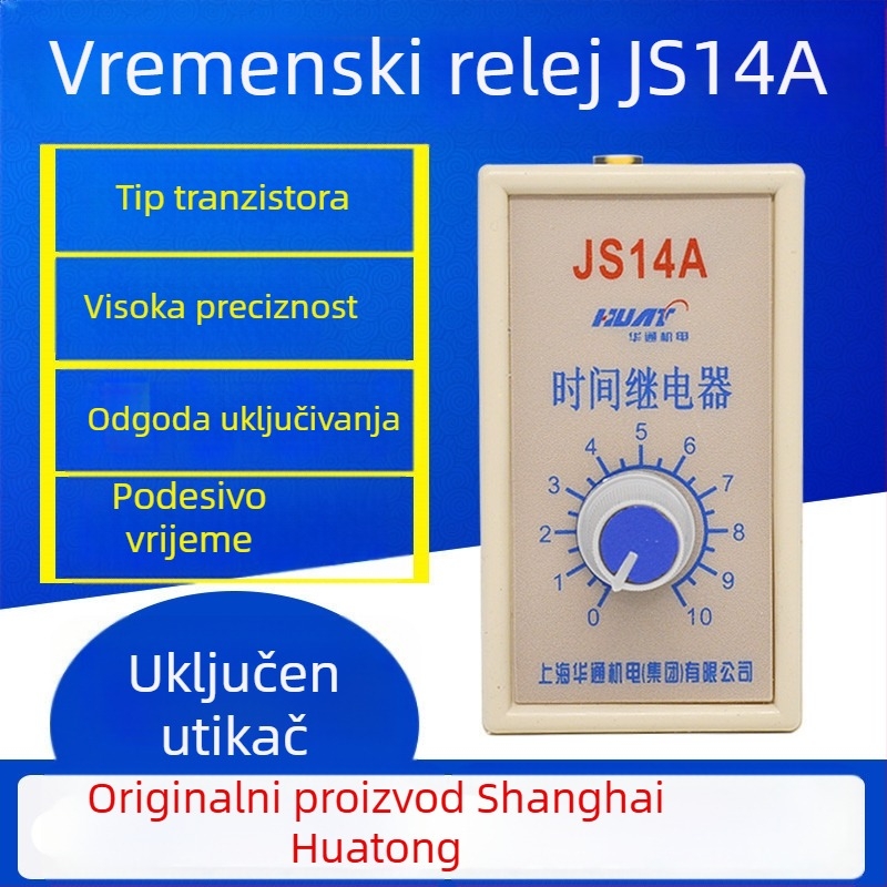 JS14A vremensko relej, 380V/220V, 10/30/60 s