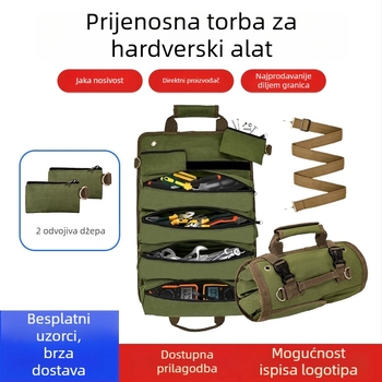 Prijenosna torba za alat od Oxford platna, s rol-dizajnom, za električare, skladištenje alata