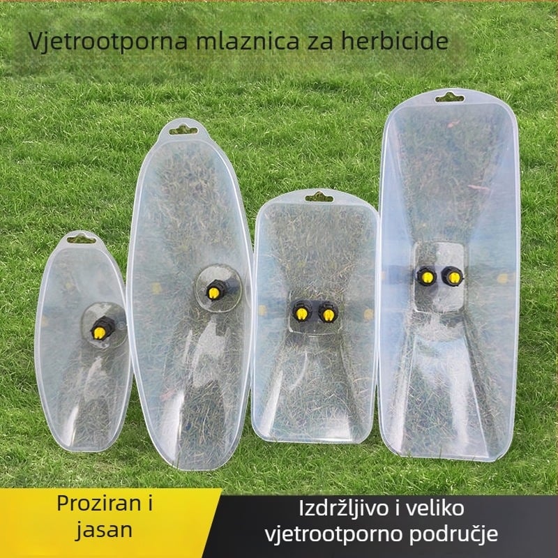 Otporna na vjetar glava raspršivača za električni poljoprivredni raspršivač — glava raspršivača za kikiriki, kukuricu i polja riže