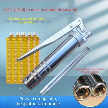 120cc ručna maziva pištolj za lanac u japanskom stilu, NSK mazivo 80 g, Caterpillar oprema