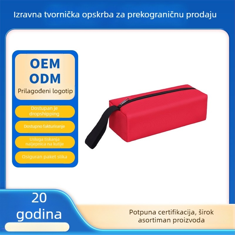 Prijenosna torba za alat, izdržljiva za električare, skladištenje malih dijelova i hardverskih dodataka, od Oxford platna