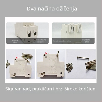 Prekidač za električno vozilo, 12V-48V, air circuit breaker, 1P63A/100A, DZ47-63 serija