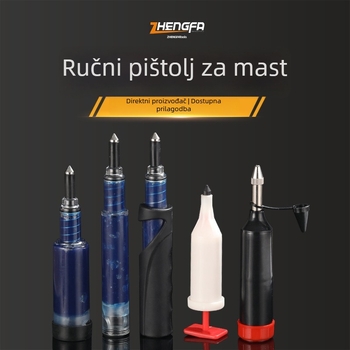 Podmazivač vodilice lančane pile, ručna pumpa za mazivo s vakuum pumpom, injekcija visokotemperaturnog maziva, model X20