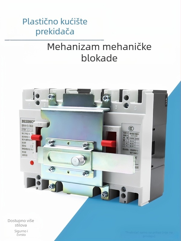 NXM NSX NM1-63 100 250 400A3P prekidač s mehaničkim i ručnim interlockom