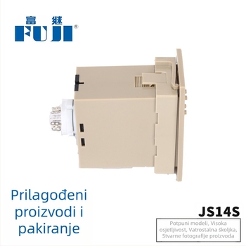 JS14S/999S.999M digitalni vremenski relej s digitalnim zaslonom, srebrna legura