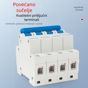 DZ47-63/1P Mikroautomatni prekidač za kućnu uporabu, C45, 10A, 16A, 25A, 32A, 63A
