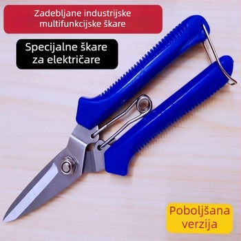 Unique Električarske škare za rezanje bakrenih žica i metalnih ploča, industrijska upotreba, visokoučinkoviti nehrđajući čelik, podrezivanje i berba