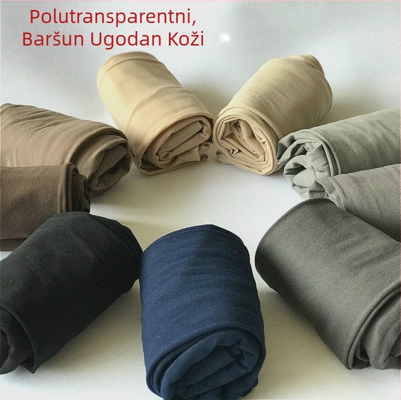 Proljetno–jesenske 120D velvet tajice, izdržljive i neprozračne u bojama