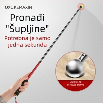 Teleskopijski čekić za ispitivanje šupljih zidova, alat za provjeru stambenog prostora
