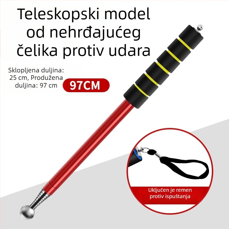 Teleskopijski čekić za ispitivanje šupljih zidova, alat za provjeru stambenog prostora