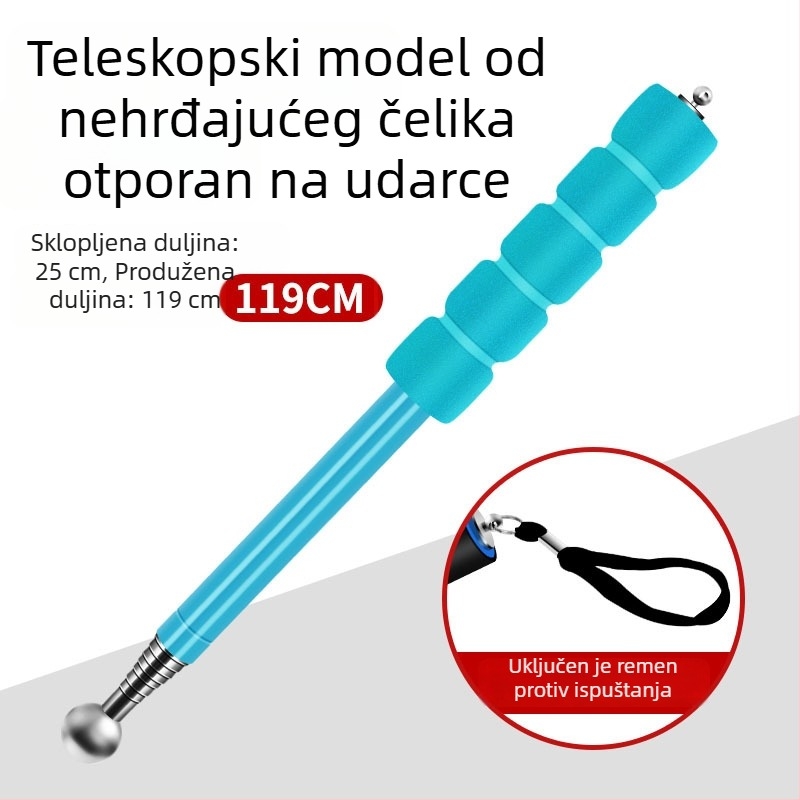Teleskopijski čekić za ispitivanje šupljih zidova, alat za provjeru stambenog prostora