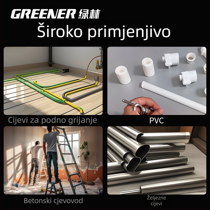 Visoko precizan lokalizator cijevi i detektor za začepljenje za električare
