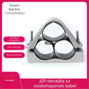 JGP aluminijski držač visokovoltnih kablova s tri jezgre, stezaljka