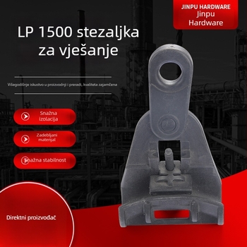LP 1500 plastična vješalna stezaljka za električne vodove – fiksna stezaljka, kompletna specifikacija