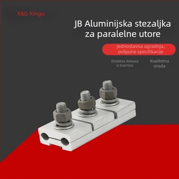 JB aluminijski paralelni klip za visokonaponske kablove