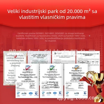 Friends bakreni vodički terminal s otvorenim krajem, 10A–1000A