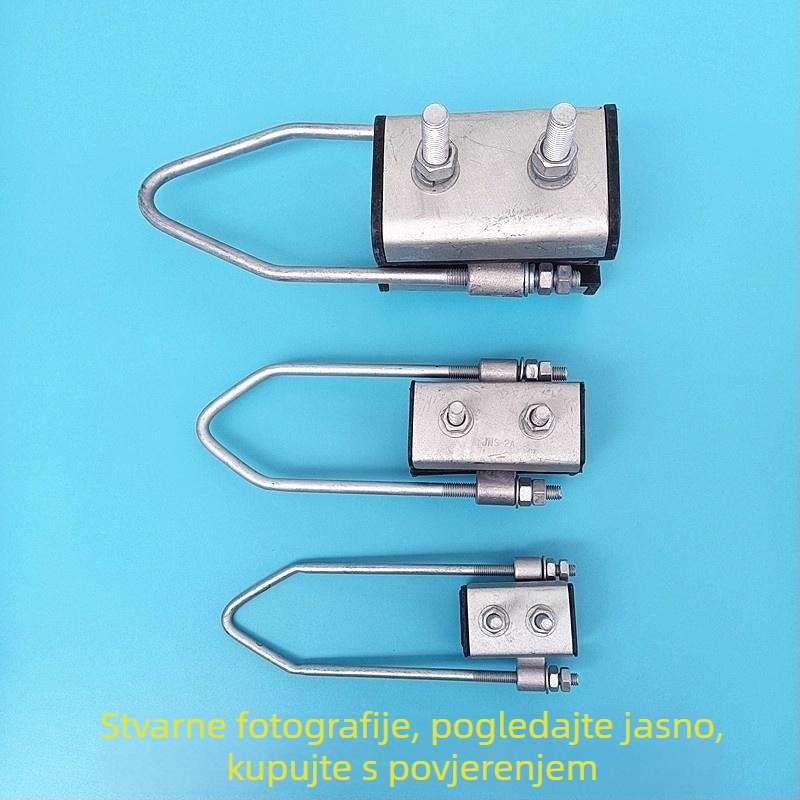 JNS-1-2 skupni klip za žice za vuču i pričvršćivanje, za četiri ili dva jezgra, klip za pričvršćivanje žica