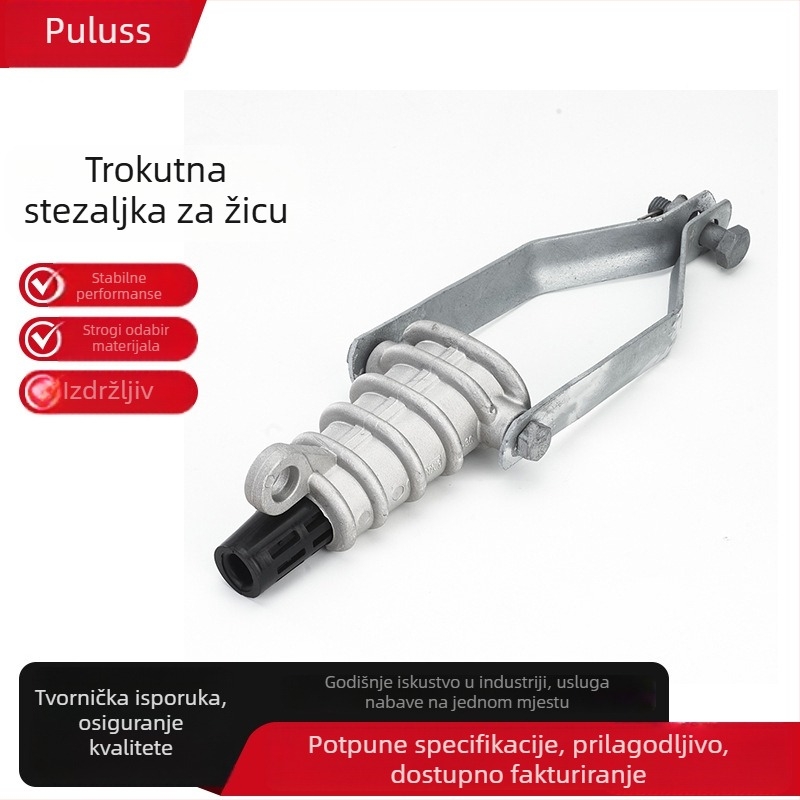 Trokutasta izolirana stezaljka za žice, visokog napona NXJ, 1–10 kV, tip vučne šipke JNE
