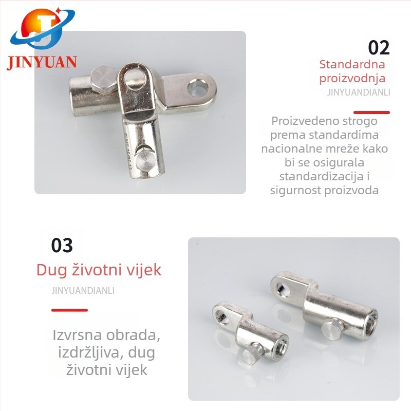 BLMT vijčani tip torzijskog terminala od aluminijske legure, mehanički spoj za kabele od bakra, aluminija i aluminijske legure