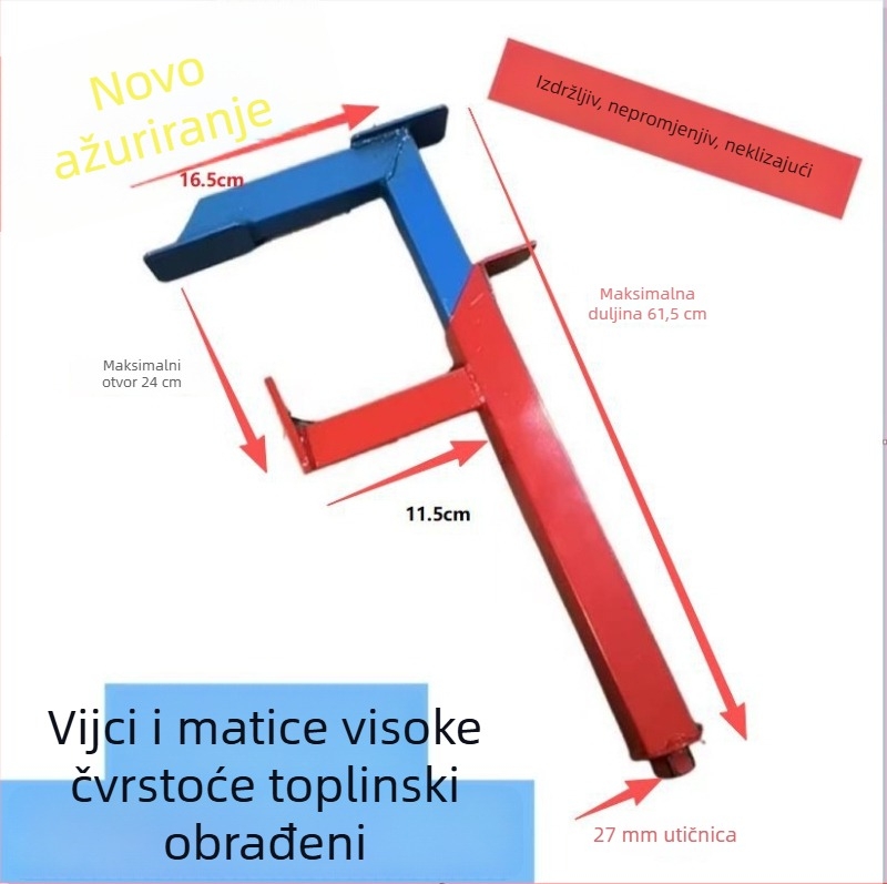 Novo dvostruko namjensko električno stezaljka za gume i proširivač za bezdušne gume, brza i jednostavna zamjena guma, univerzalni tip.