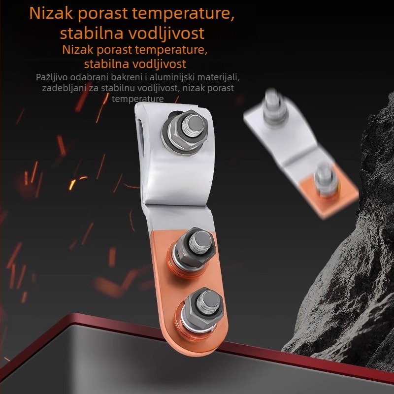JKG-1 Cu-Al prijenosni konektor za kućni brojilac kutiju, spoj bakar–aluminij s T-izvodom