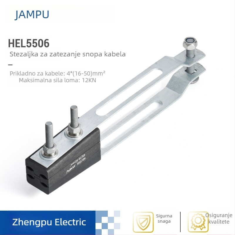 HEL5506 Izolacijska klamca za kablove, za grupiranje snopova i napetost