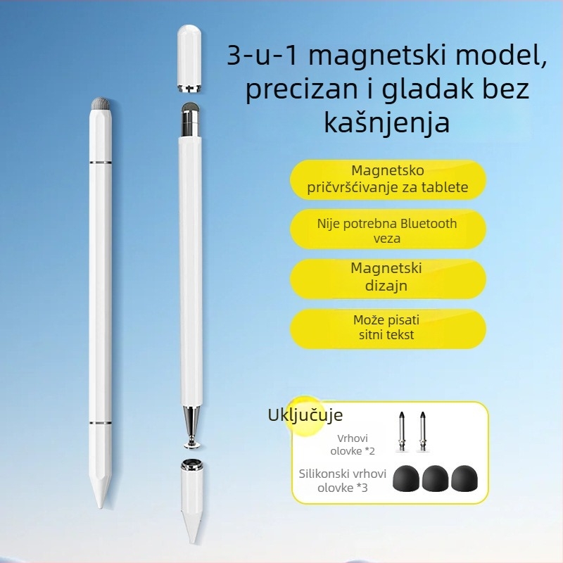 Stylus za Lenovo iPad tablete, metalno kućište, 2026 novi model, za učenje i crtanje