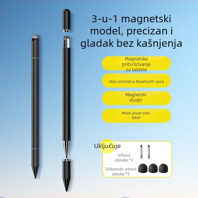 Stylus za Lenovo iPad tablete, metalno kućište, 2026 novi model, za učenje i crtanje