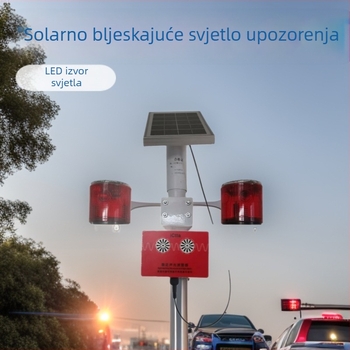 Kablano upozoravajuće LED svjetlo za sigurnost prometa, strob signali, noćno kontrolirano osvjetljenje, visići aluminijski klip za kabel