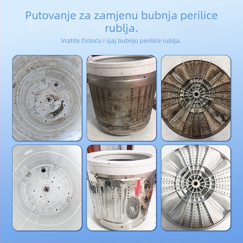 Alat za demontažu bubnja perilice rublja; višenamjenski odvijač i trozubni ključ za čišćenje i popravak unutarnjeg bubnja