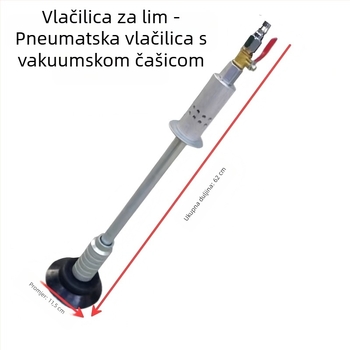 Pneumatski izvlačni alat za udubljenja s vakuumskom čašom – popravak karoserije bez lakiranja