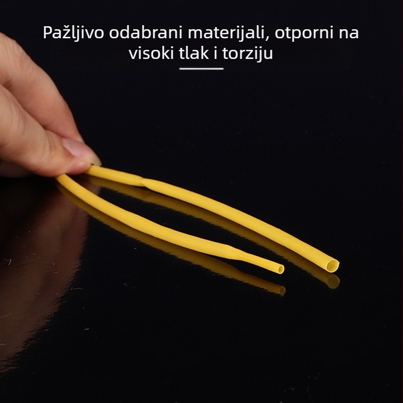 PTFE teflonska toplinska silikonska cijev, otporna do 200°C, otporna na habanje i visok tlak, mekana i debela
