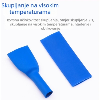 Toplinska cijev za vodove i podatkovne kablove — fleksibilna šarena zaštitna ovojnica, topljenjem spajanje, 3×