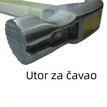 Kladivo s magnetskim držačem za čavle, bakelitna drška, 0,5 kg