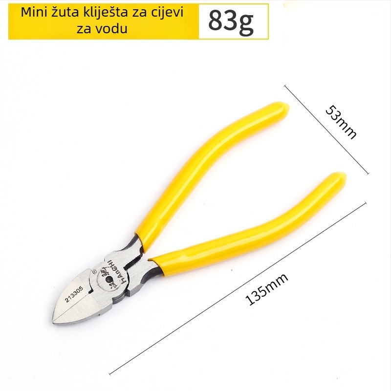 Industrijske dijagonalne kliješta, 5–6 inča, mini kliješta za električare, visokougljična čelik