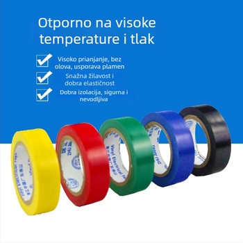 Dvostrana PVC električna izolacijska traka, vodootporna, bez olova