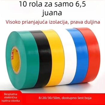 Dvostrana PVC električna izolacijska traka, vodootporna, bez olova