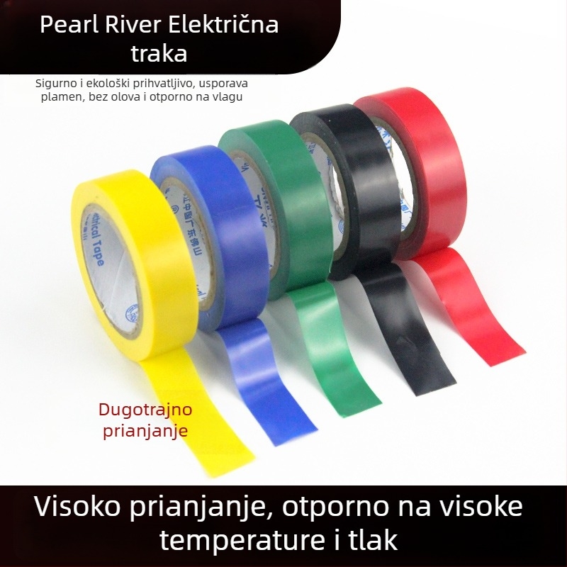 Dvostrana PVC električna izolacijska traka, vodootporna, bez olova