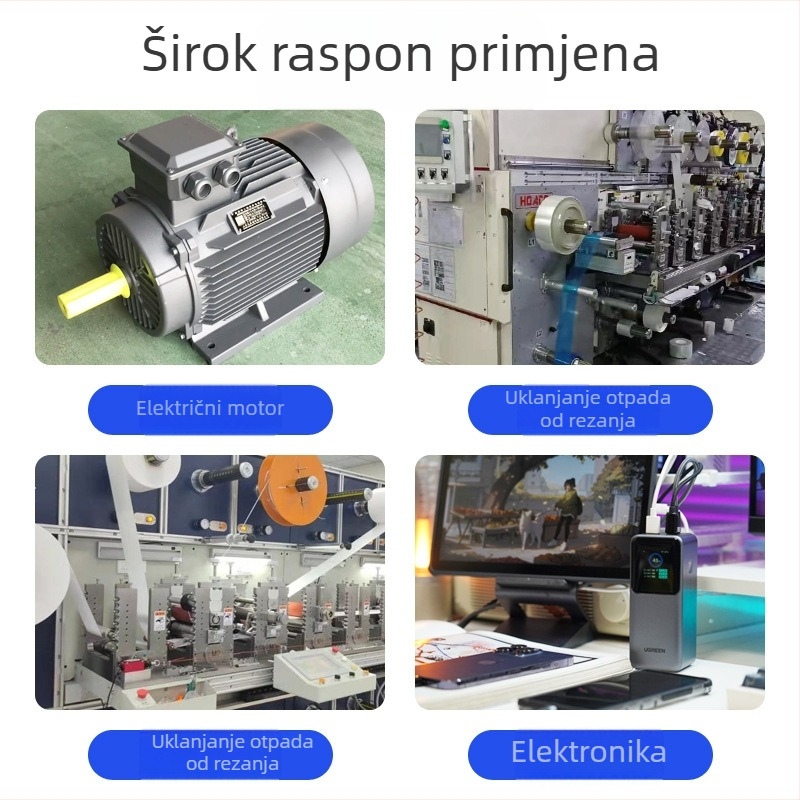 Mara izolacijska traka za transformator, PET žuta, otporna na visoke temperature, omot bez tragova, prilagođena širina i duljina
