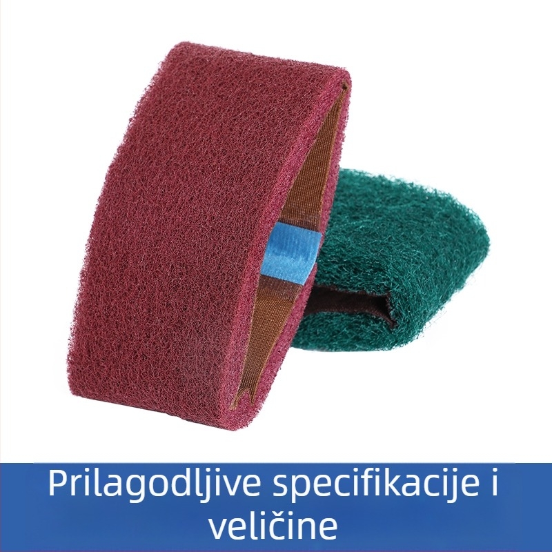 Pneumatska tračna brusilica s krpom i brusnom trakom, 260×60 mm i 915×100 mm, za brušenje i poliranje metala
