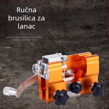 Ručni alat za oštrenje lanaca za pilu, prijenosni