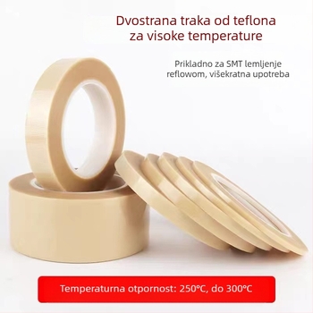 Dvostruka traka od staklene tkanine, otporna na visoke temperature, izolacijska i vatrootporna, viskozna, otporna na habanje i kidanje za omatanje vlakana za pijesak