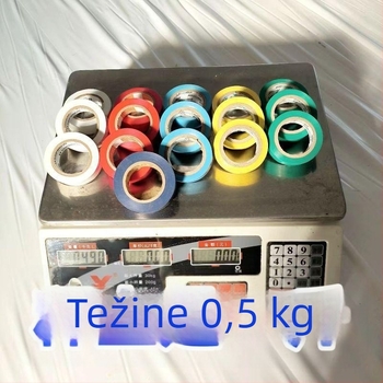 Crna PVC električna izolacijska traka, vodootporna, otporna na vatru, ultra-tanka, otporna na habanje, velika rolna