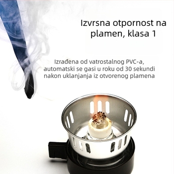 PVC električna izolacijska traka, prilagođena obrada, crna vodootporna traka