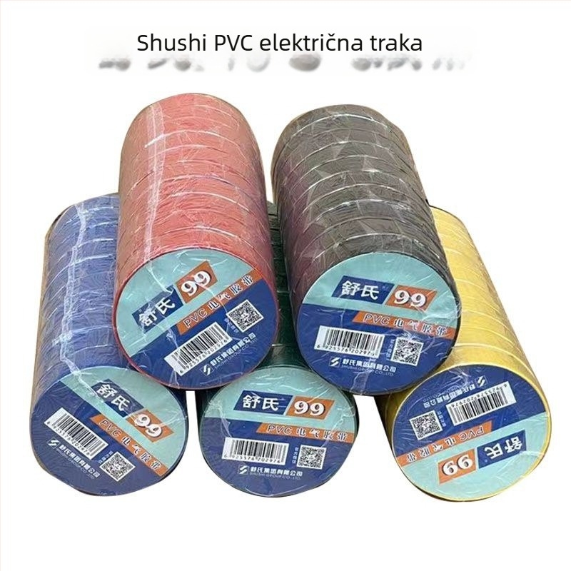 Shu's vodootporna PVC električna traka 99 izolacijska traka