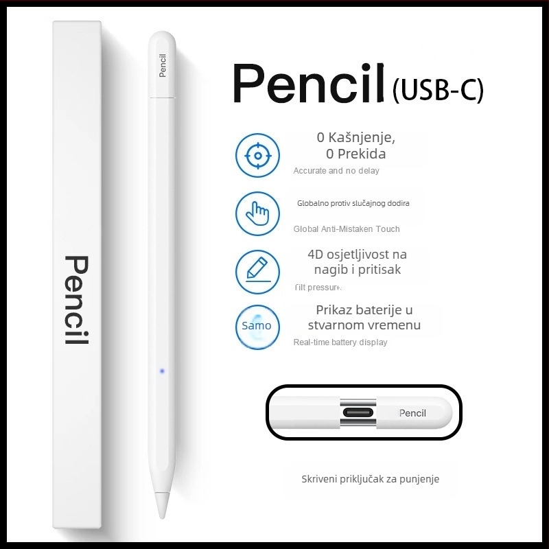 Novi magnetski Pencil stylus za iPad, treća generacija
