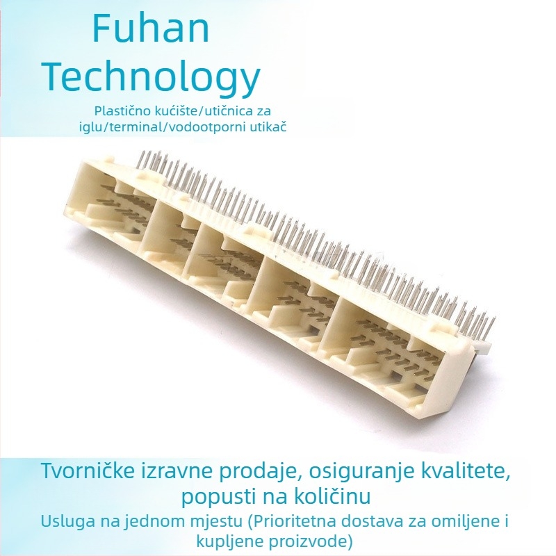 1318612-1 PCB konektor s 125 pinova i savijenim pinovima