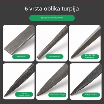 Kutija s kompletnim setom fajlova za oblikovanje nakita: polukružni, trokutasti i kružni fajl; dorada zlata i srebra, uklanjanje oštrih rubova, DIY pozlaćivanje