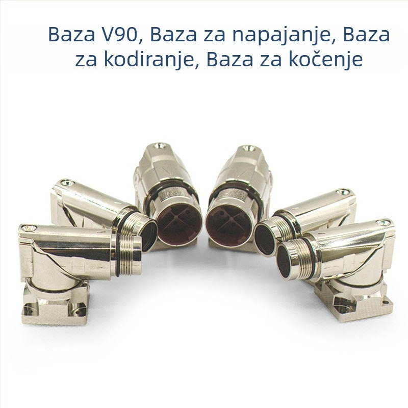 4-pin napojni konektor za Siemens V90 servo motor, 90°
